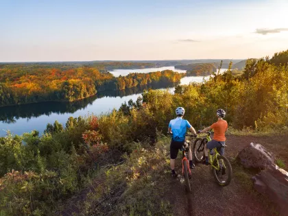 Cuyuna Country State Recreation Area fall edit