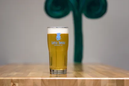 Little Thistle's nonalcoholic cream ale