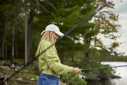 Fishing on Rainey Lake in Voyageurs National Park