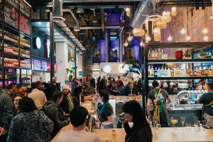 Opening week at Eat Street Crossing