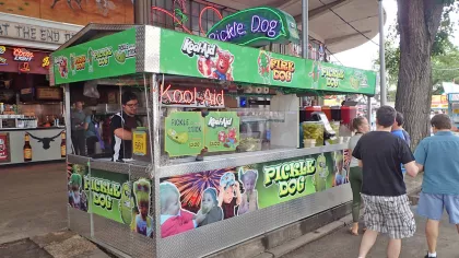 Pickle Dog at Minnesota State Fair