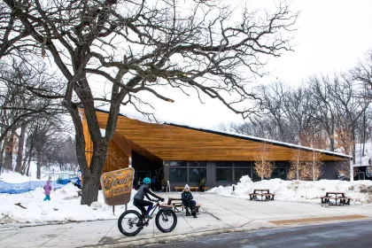 Theodore Wirth Park trailhead