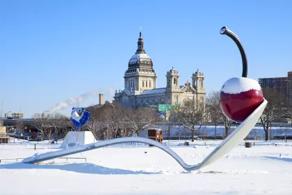 Spoonbridge and Cherry in winter