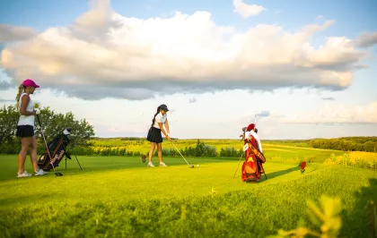 Women Golfing at Wildflower Golf Course