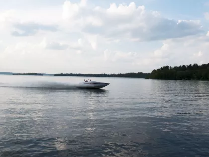 Boating on Lake Vermilion