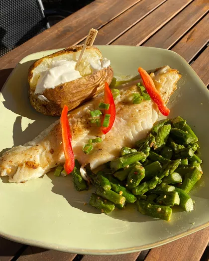 Pan-fried walleye at Twigs Tavern &amp; Grille