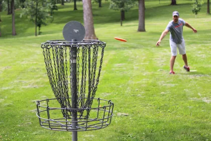 Robbin's Island Disc Golf Course in Willmar