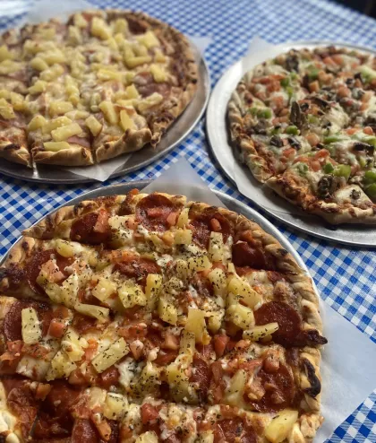 Pizza at Hotel Shoreham