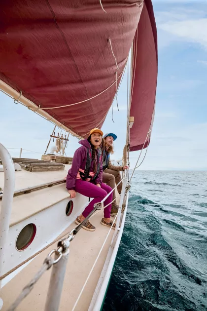 Sailing on Lake Superior with North House Folk School