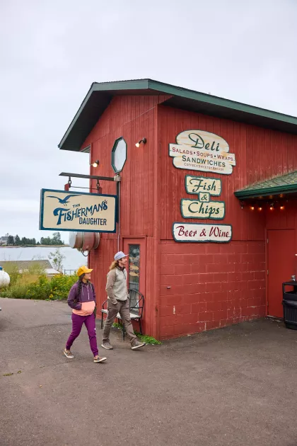 The Fisherman's Daughter in Grand Marais