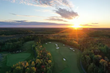 The Wilderness at Fortune Bay in fall