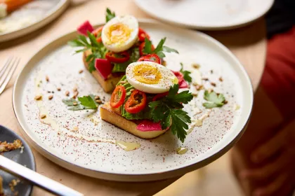 Avocado toast at Cafe Ceres
