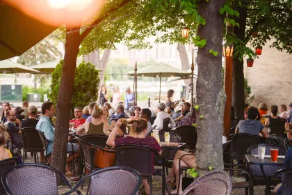 Aster Cafe's patio