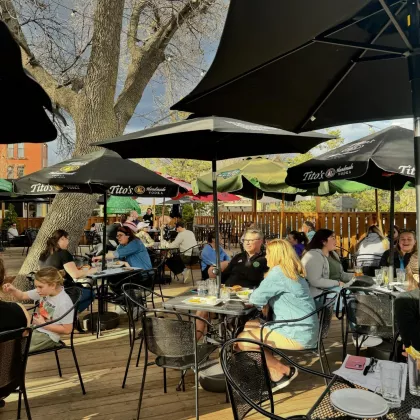 The Gnome Craft Pub patio