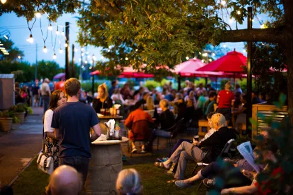 Urban Growler's patio