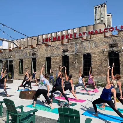 Yoga at Malcolm Yards