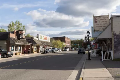 Downtown Taylors Falls