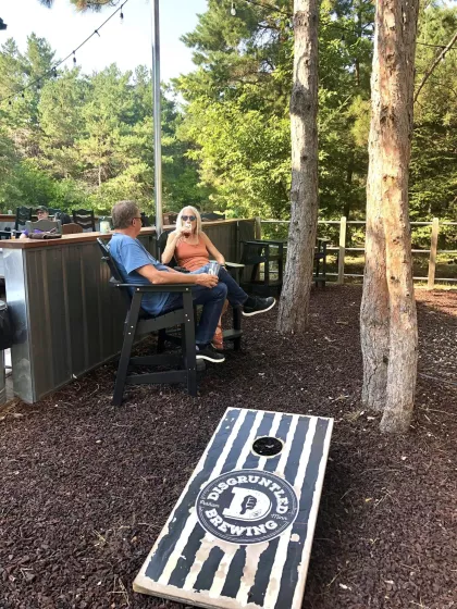 Disgruntled Brewing patio