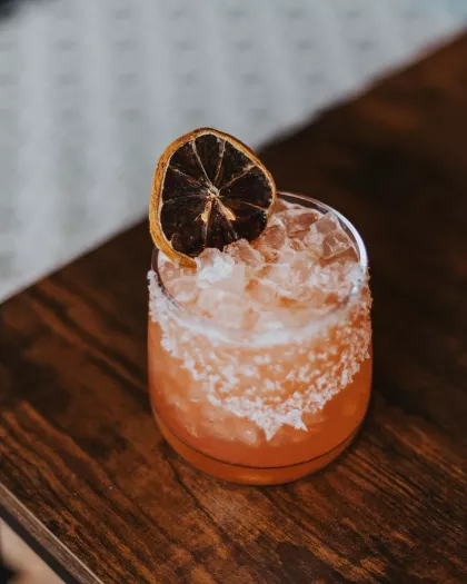 Muddled Thyme cocktail