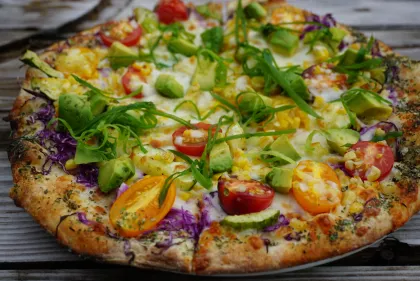 Forager Brewery pizza