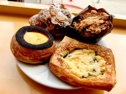 Vikings &amp; Goddesses pastries at Roots Roasting