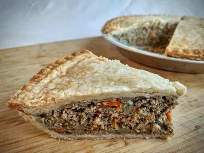A savory pie from Ben the Baker