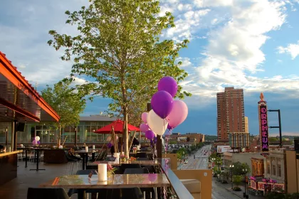Crave's rooftop bar in downtown Minneapolis