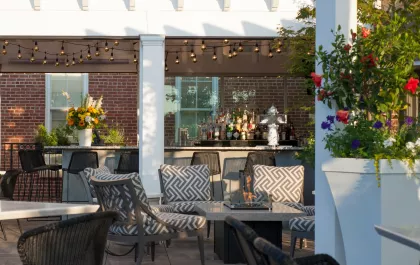 The Scarlet Bar at St. James Hotel