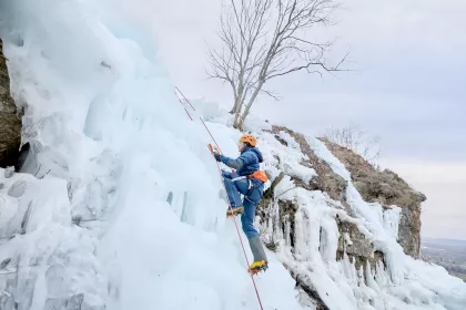 Winona's Ice Climbing Festival
