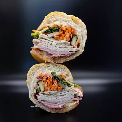 Cold cut banh mi at Lu's Sandwiches