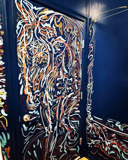 Part of Jimmy Longoria's Oro by Nixta piece