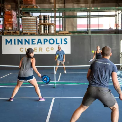Pickleball at Minneapolis Cider Co
