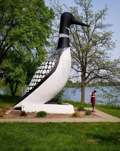 World's Largest Loon in Vergas