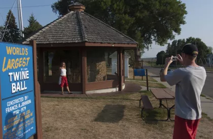 World's Largest Ball of Twine in Darwin