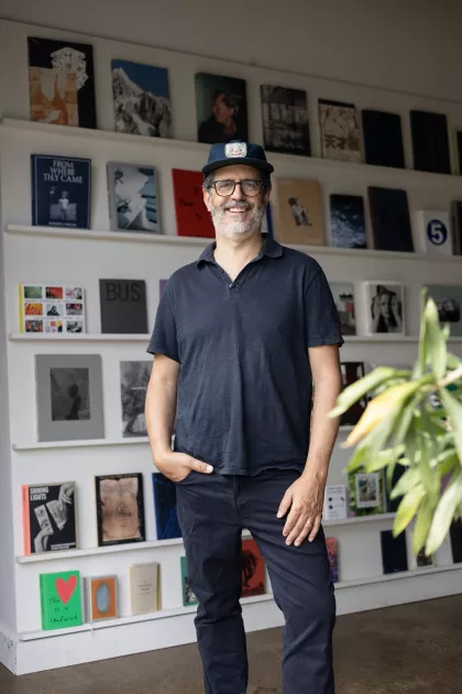 Alec Soth at his St. Paul studio