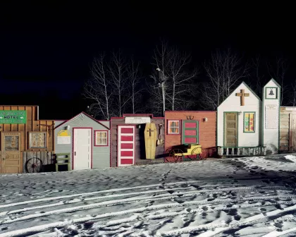 A winter photo from "Paris / Minnesota"