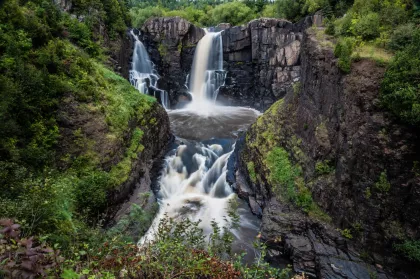 Grand Portage State Park waterfall