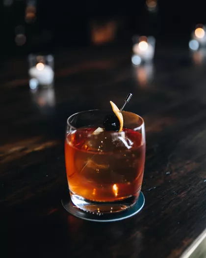 A Wisconsin-style Old Fashioned at Bucheron