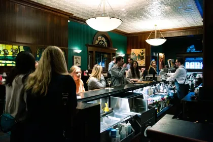 Jax Cafe's bar