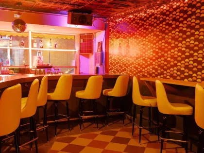 The bar at Little Tijuana