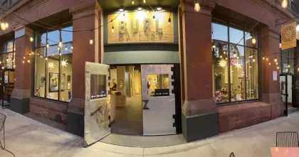 Burl Community Art Gallery exterior in St. Paul