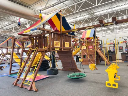 Rainbow Midwest's showroom/playground in Bloomington