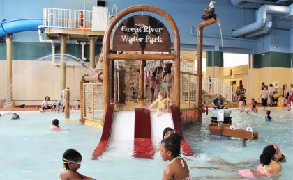 Great River Water Park in St. Paul