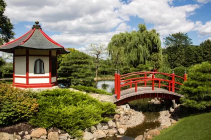 Japanese Garden at Normandale Community College in Bloomington