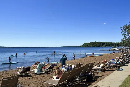 Gull Lake at Grand View Lodge