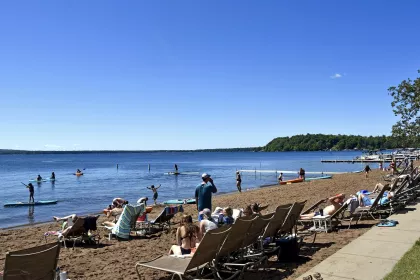 Gull Lake at Grand View Lodge