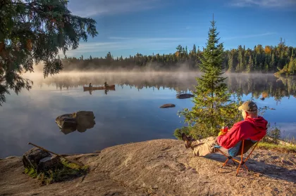 Camping and canoeing in the Boundary Waters