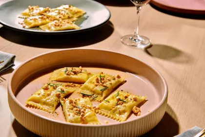 Doppio ravioli at Dario