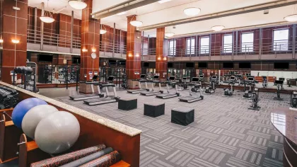 The fitness center at Hyatt Centric Downtown Minneapolis