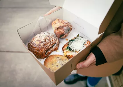 A box of pastries from Cooks | Bellecour